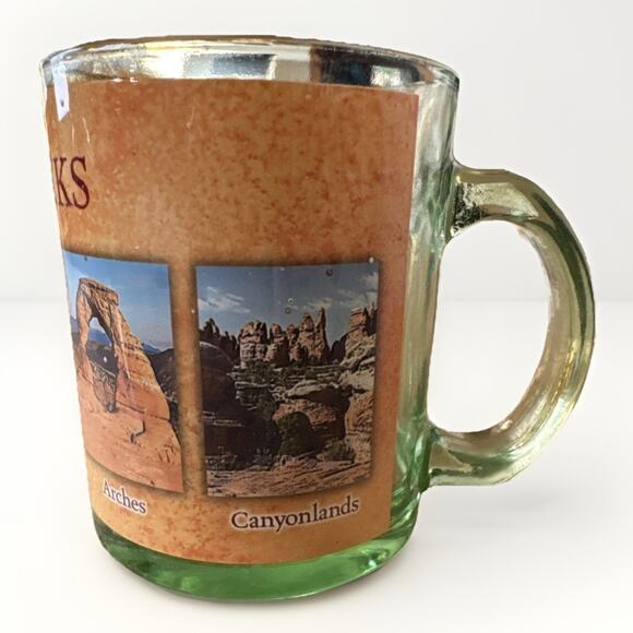 Vintage Utah Rocks Glass Coffee Mug - Picture 2 of 5